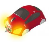 Mouse Carrinho - Vermelho